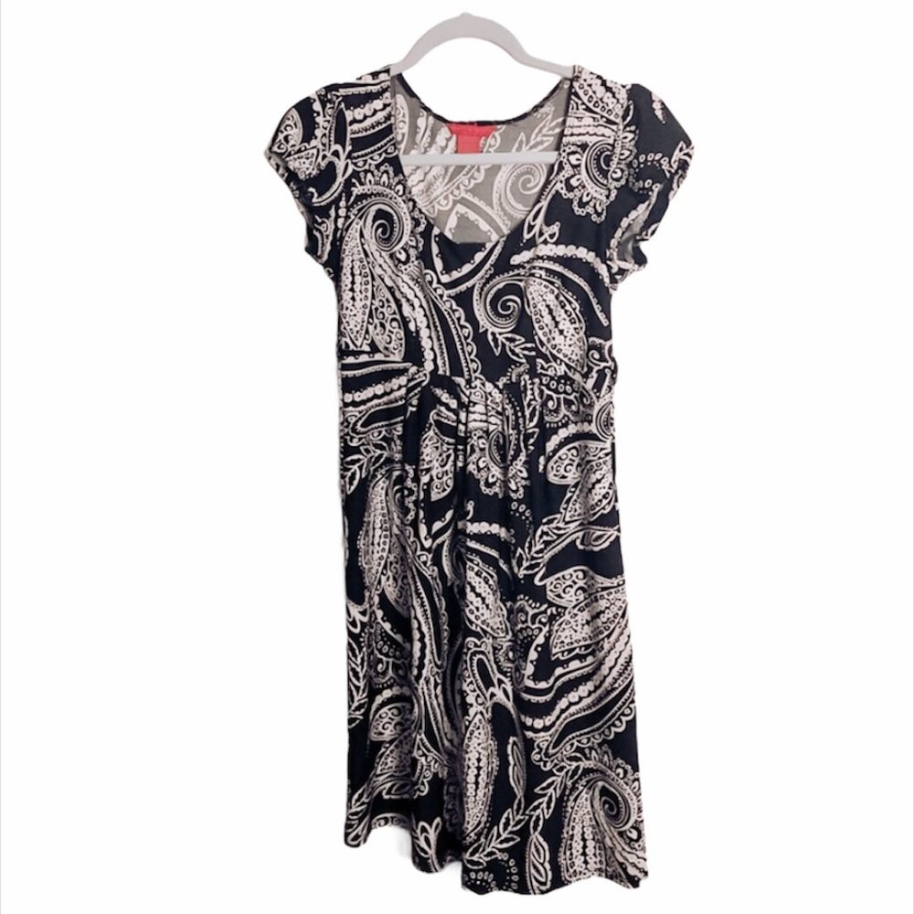 Sunny Leigh Petite Paisley Dress